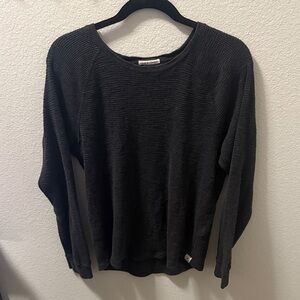 Lucky Brand Black thermal Sweater